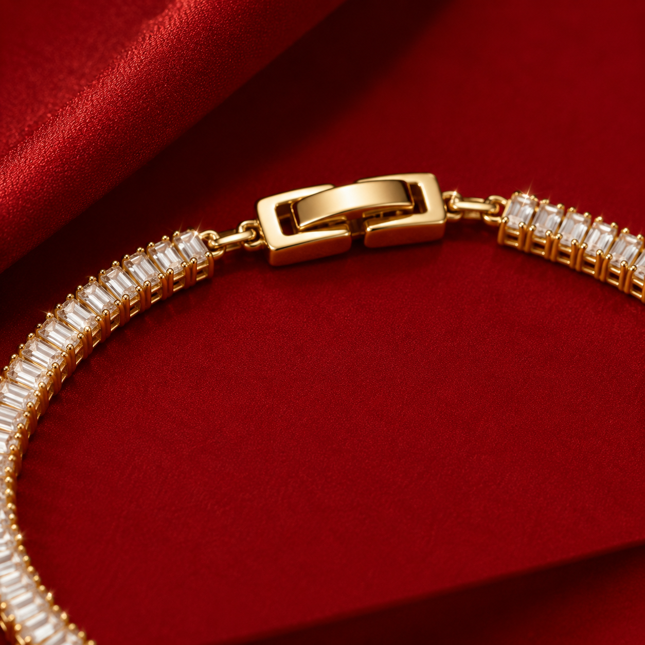 Baguette Tennis Bracelet