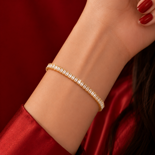 Baguette Tennis Bracelet