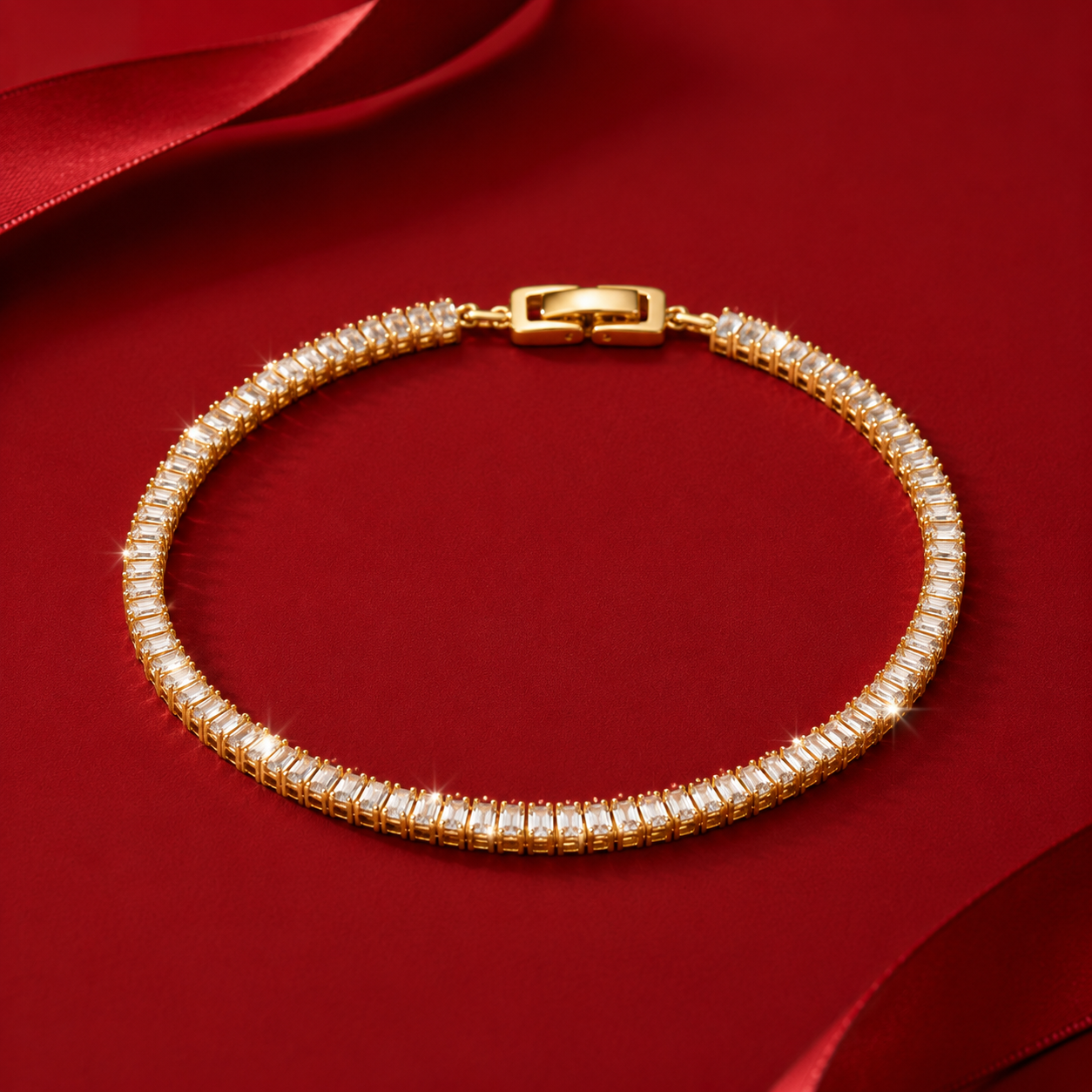 Baguette Tennis Bracelet