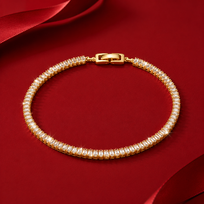 Baguette Tennis Bracelet
